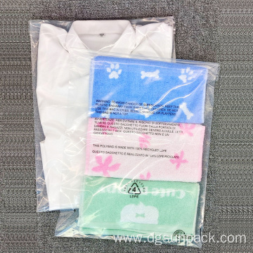sealing packaging Global standard recycled polyethylene bags